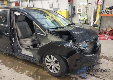 2017 Honda Odyssey Ex-L из США, поврежденный, VIN 5FNRL5H68HB002709